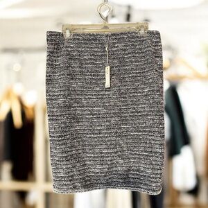 Max Studio Elastic Waist Stretchy‎ Knit Pencil Skirt Size M